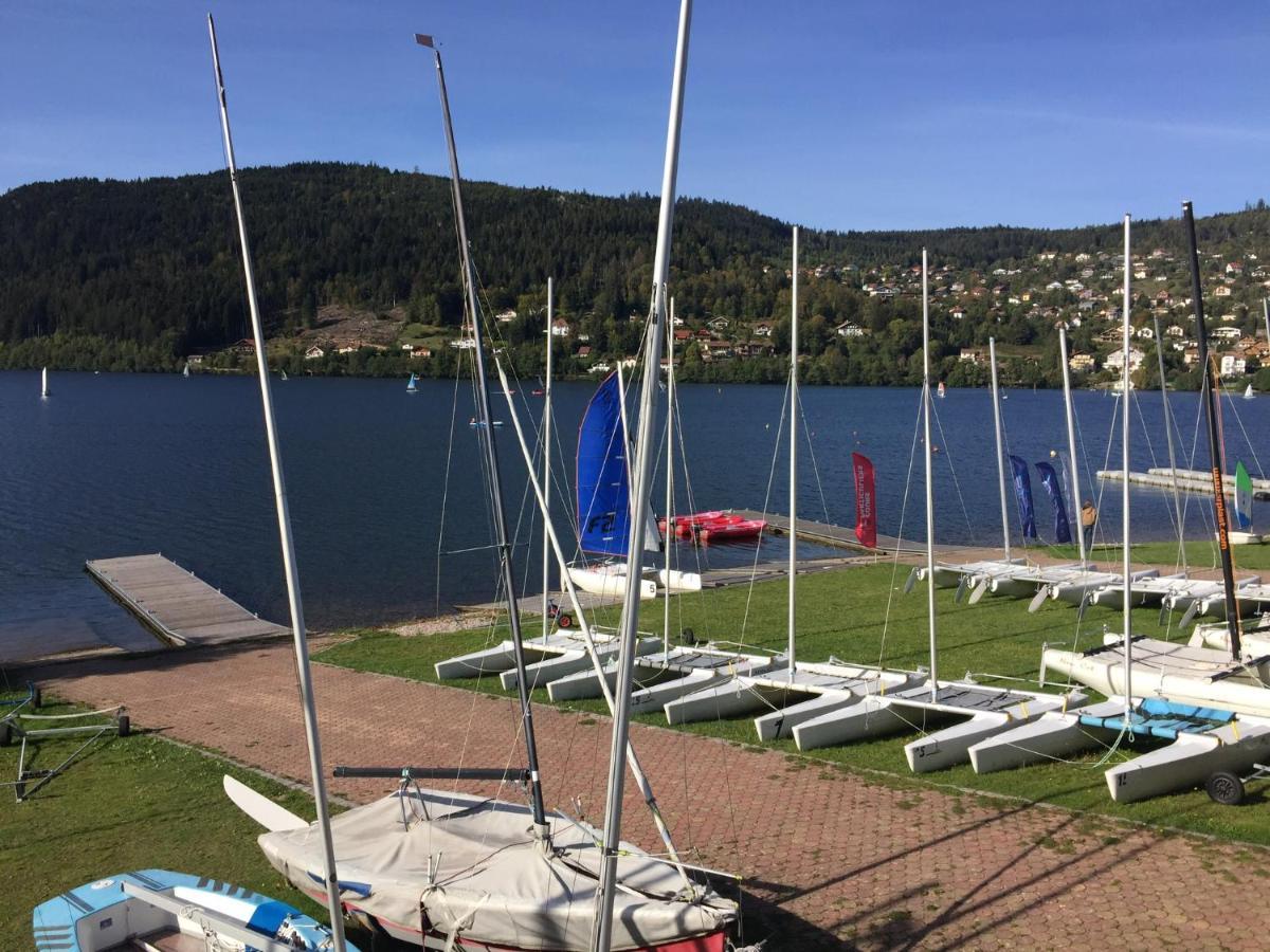 Chalet Le Flocon Bleu - Mauselaine Avec Vue Sur Le Lac De Gerardmer Ngoại thất bức ảnh