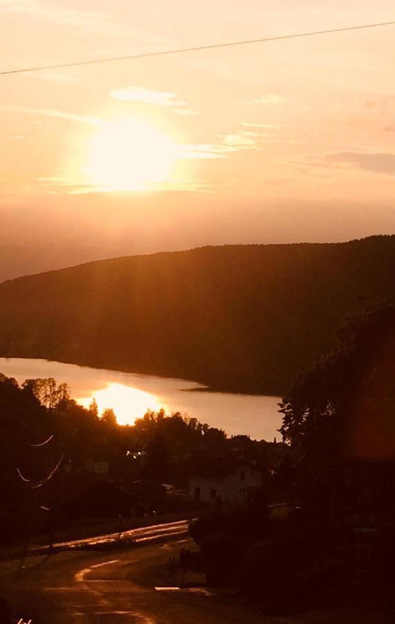 Chalet Le Flocon Bleu - Mauselaine Avec Vue Sur Le Lac De Gerardmer Ngoại thất bức ảnh