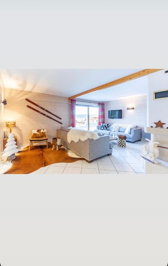 Chalet Le Flocon Bleu - Mauselaine Avec Vue Sur Le Lac De Gerardmer Ngoại thất bức ảnh